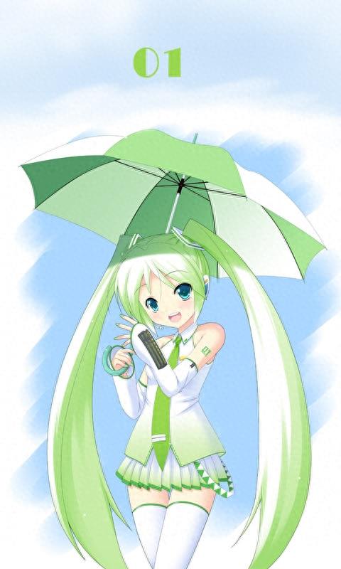 初音未来手机壁纸　上海演唱会过后玩的嗨皮吗？第十弹